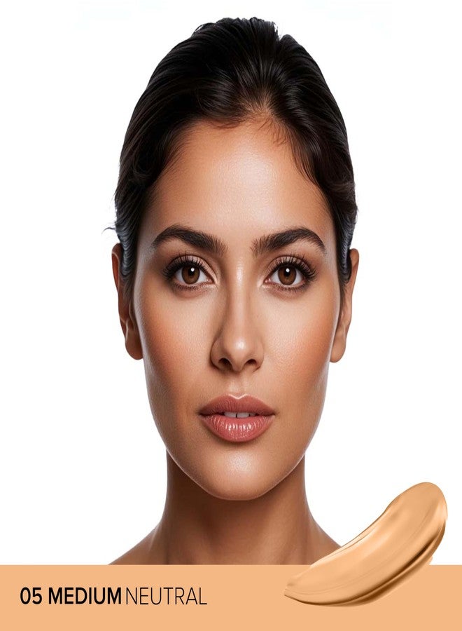 كلارا لمستحضرات التجميل كريم أساس Veil Up - رقم 05 من كلارا للنساء - 1.01 أونصة - Image 4